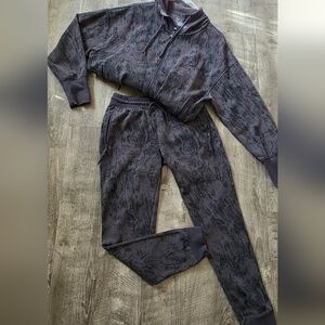 Old Navy Active Dark Fleece Hoodie and Joggers